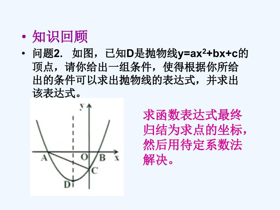 数学北师大版九年级下册二次函数最值问题复习课_第4页