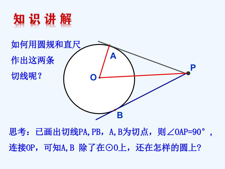 数学北师大版九年级下册切线长定理 瑞昌市赛湖学校曹永_第4页