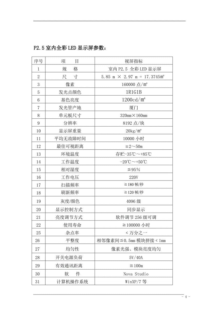 室内p2.5led显示屏报价资料_第5页