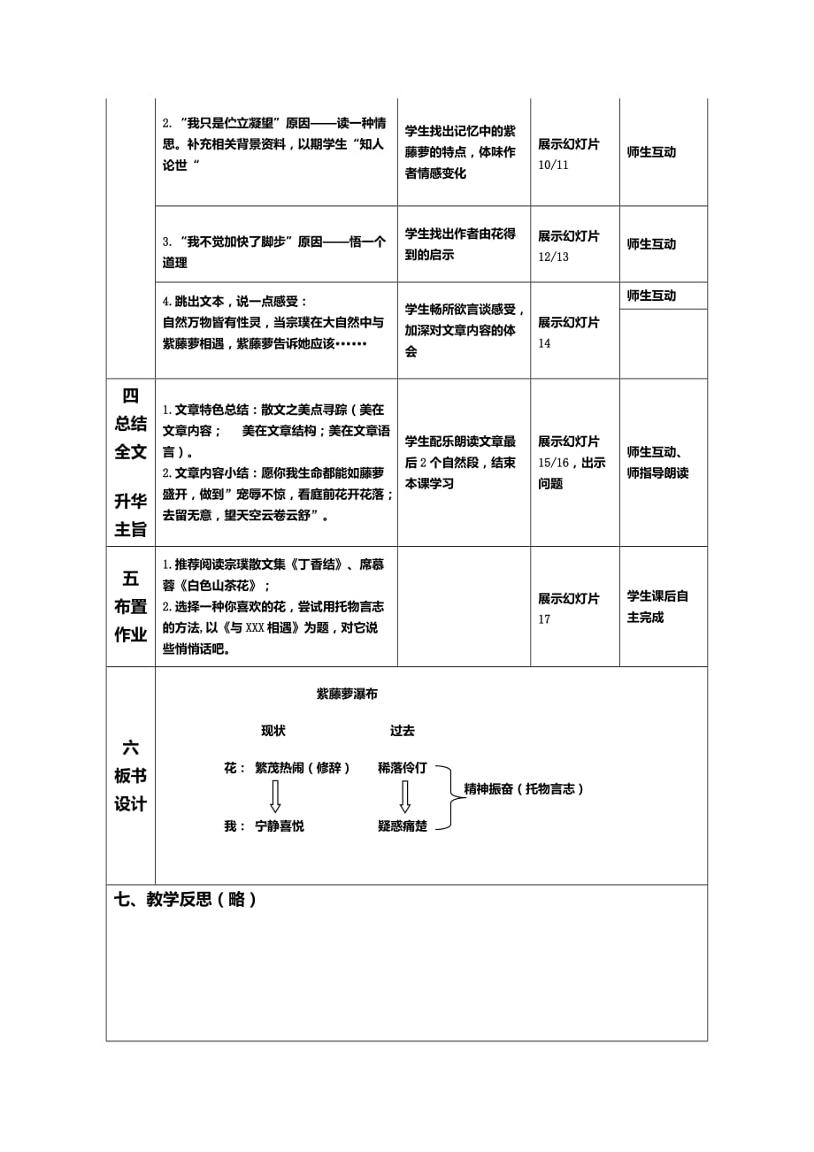 语文人教版七年级上册《紫藤萝瀑布》_第3页