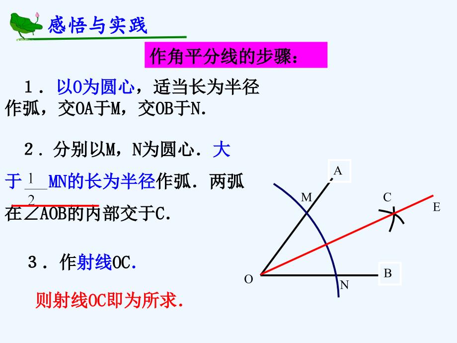 数学人教版八年级上册角平分线性质.3.1角平分线的性质（1）（定稿）_第3页