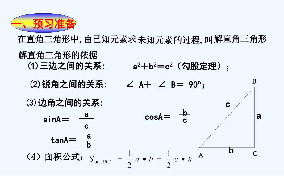 九年级下册1.4解直角三角形课件_第4页