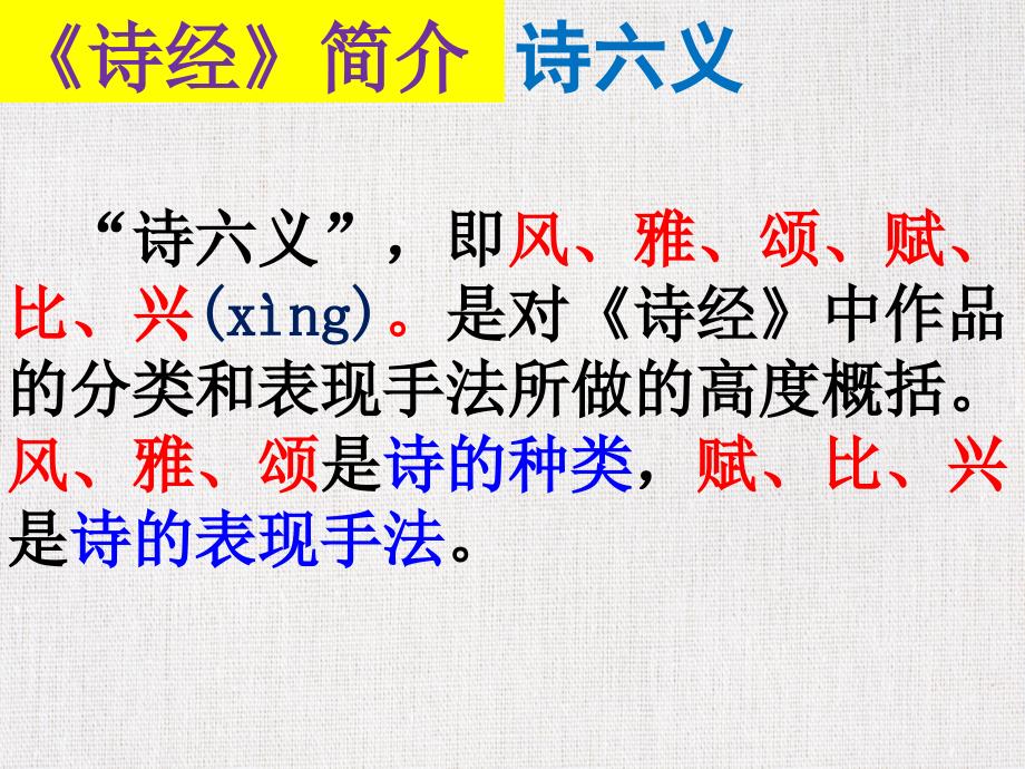 优质教学课件推选——《诗经》_第4页