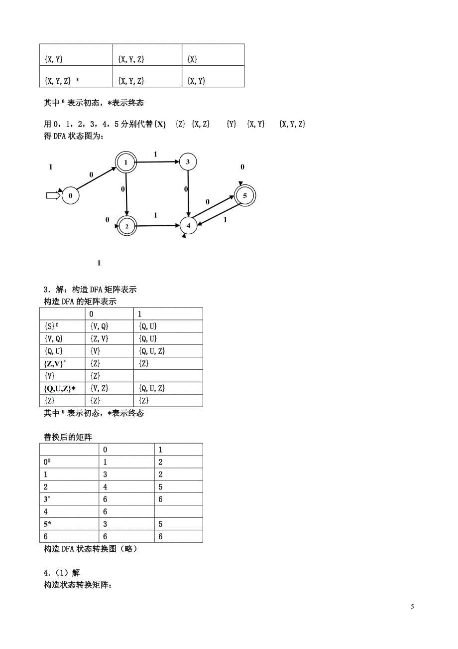 编译原理(清华大学-第2版)课后习题答案_第5页