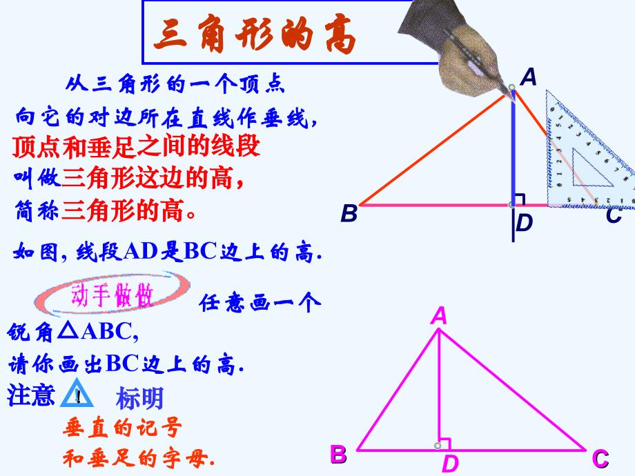 数学人教版八年级上册三角形高、中线、角平分线.ppt_第4页