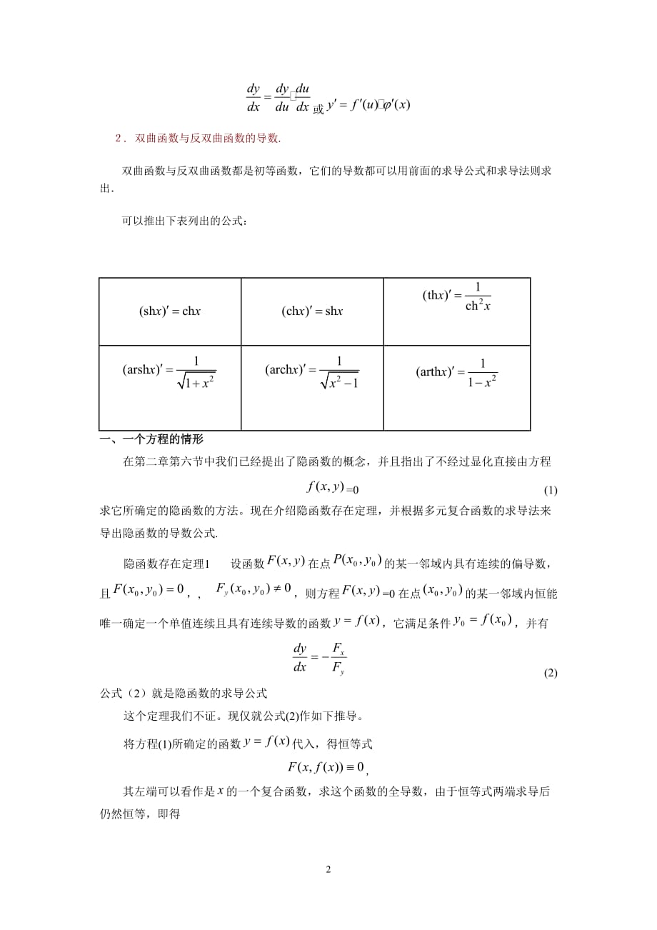 基本函数求导公式资料_第2页