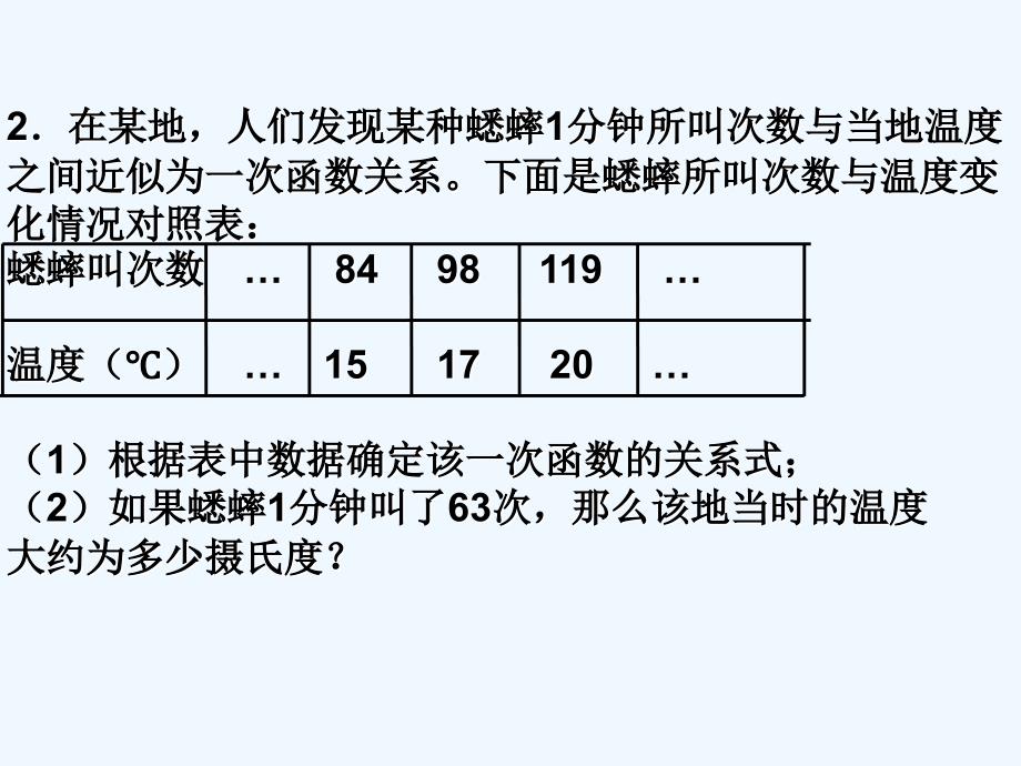 数学北师大版八年级下册一次函数实际应用习题_第3页