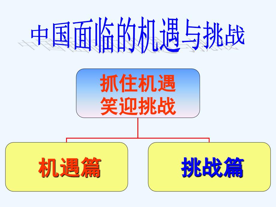 《抓住机遇 迎接挑战》课件3_第2页