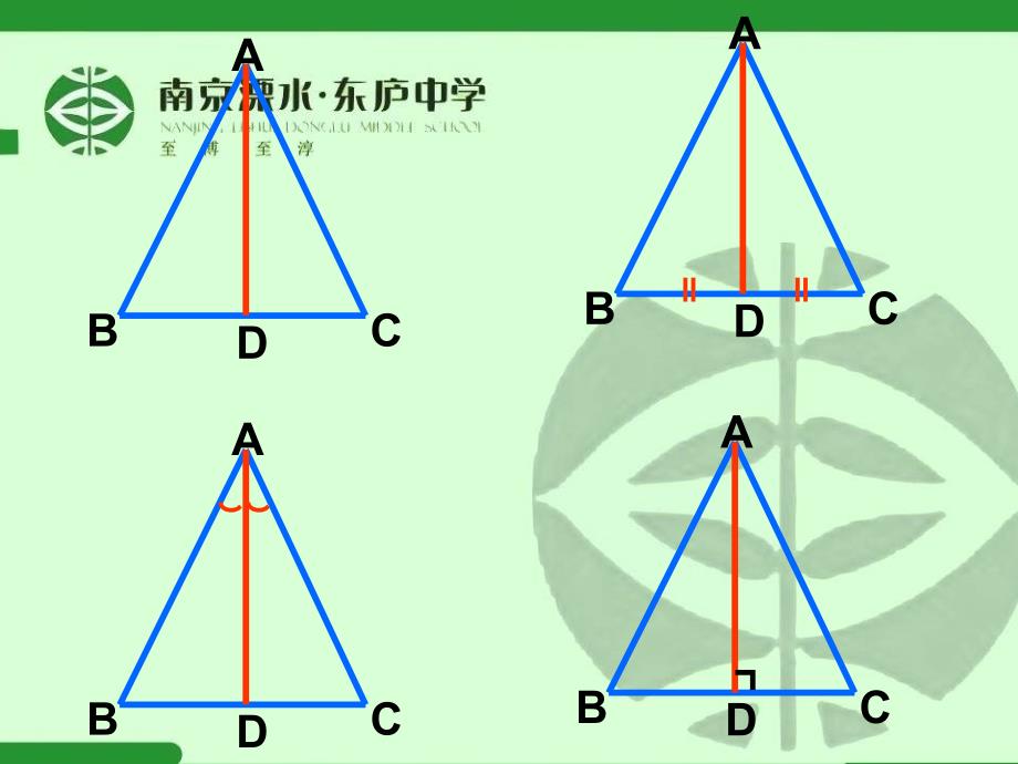 数学人教版八年级上册探索等腰三角形的性质课件_第2页