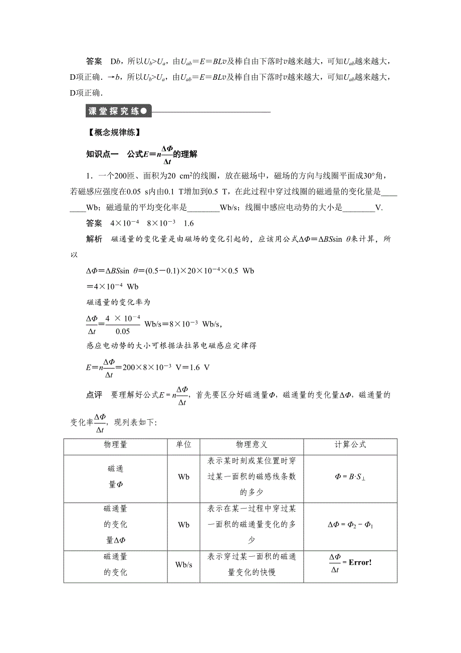 《法拉第电磁感应定律》同步练习9_第2页