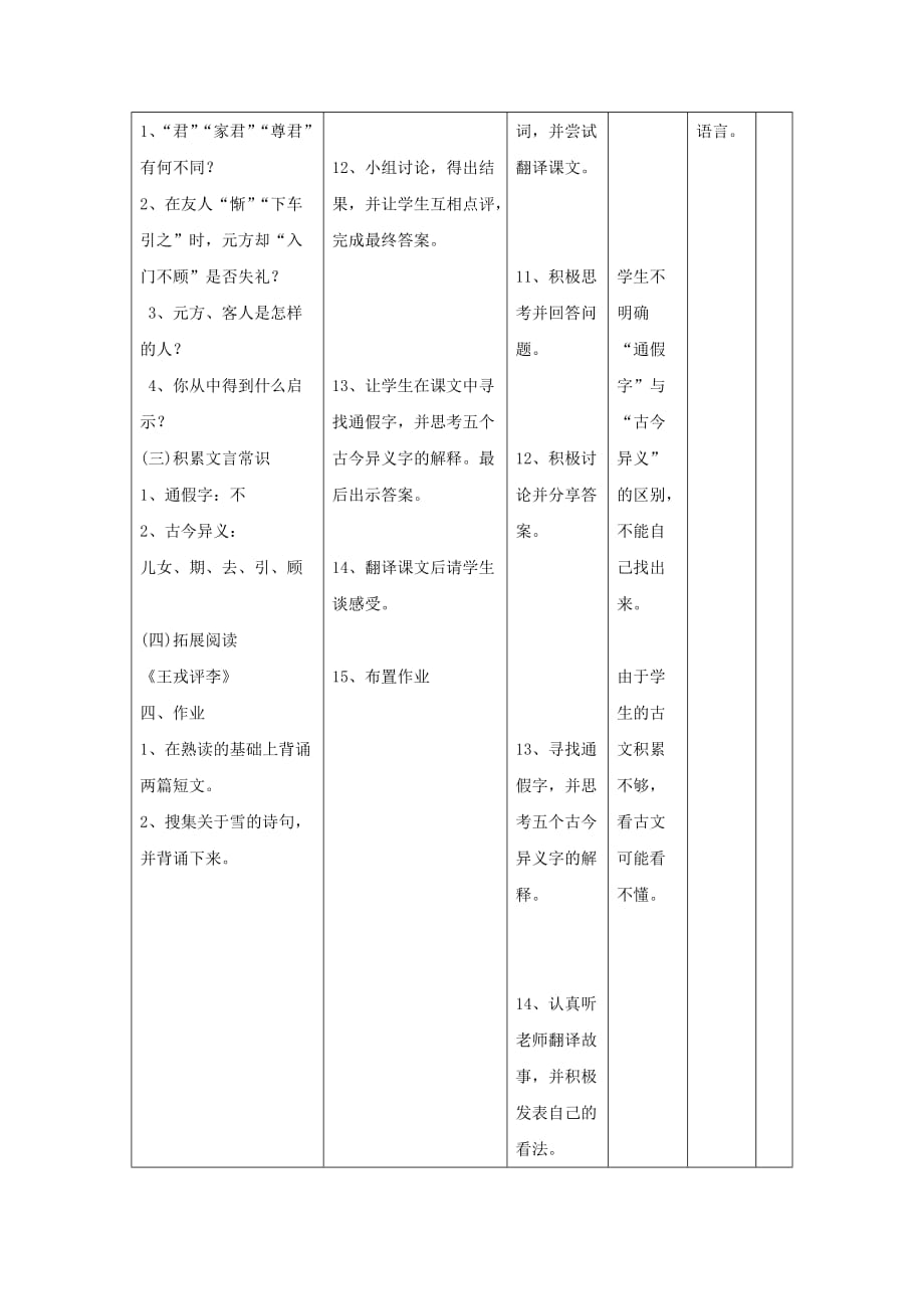 《〈世说新语〉两则》教学设计4_第4页