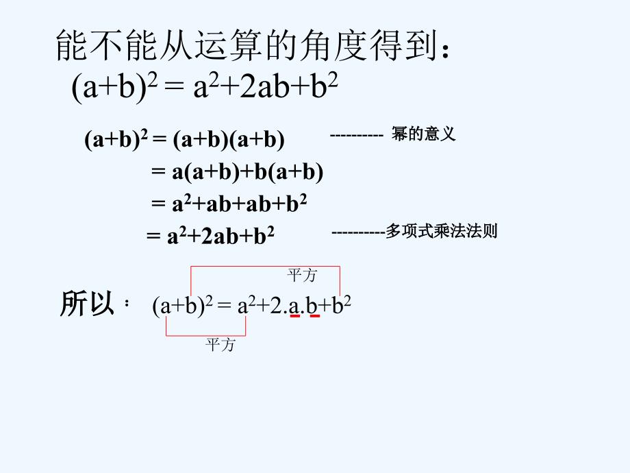 数学北师大版七年级下册完全平方公式演示文稿_第4页