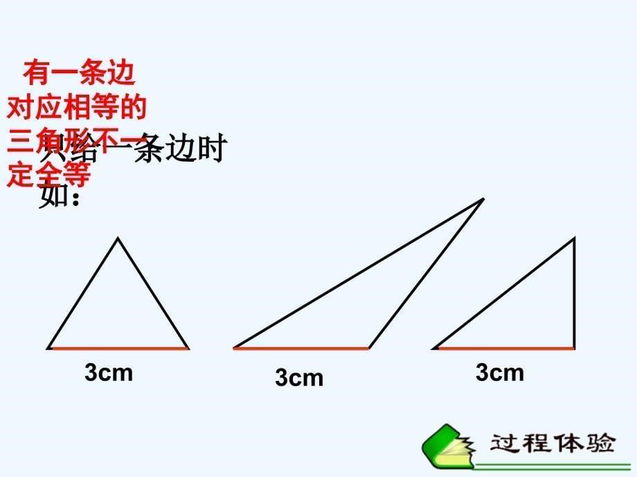 数学北师大版七年级下册判断三角形全等的条件（一）_第5页