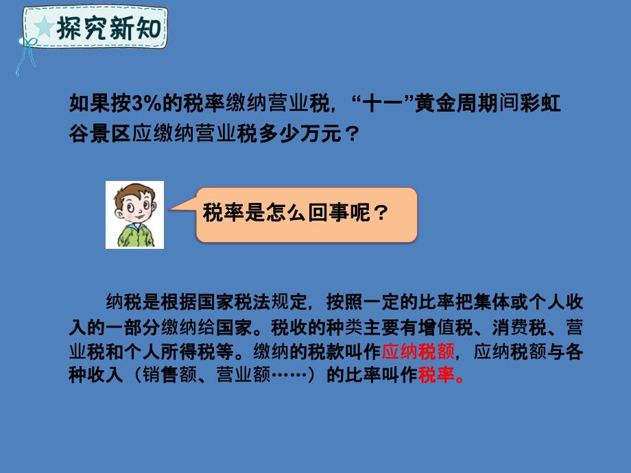 六年级数学下册 第1单元 欢乐农家游&mdash;百分数（二）1.3 纳税与折扣课件 青岛版六三制_第3页