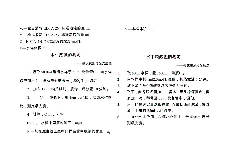 水质中常规项目的检测方法自已编制,实用)资料_第3页