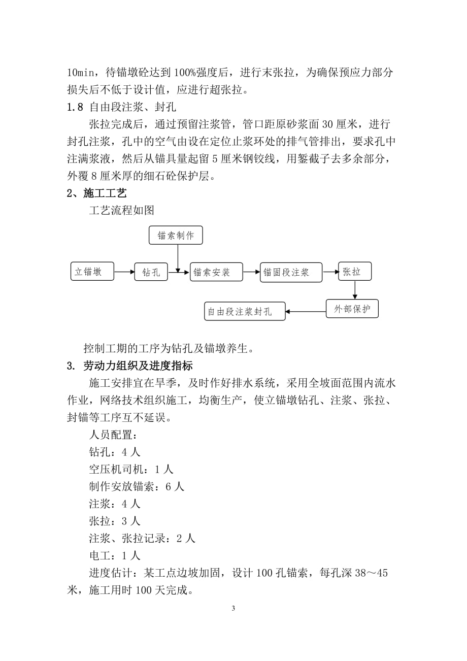 预应力锚索施工方案(同名14361)_第3页