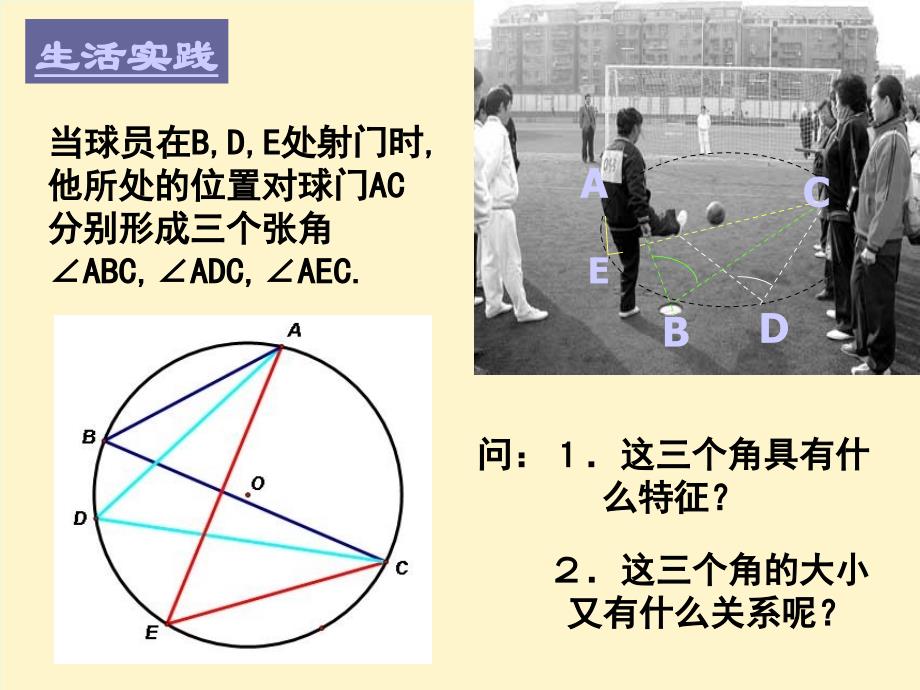 数学人教版九年级上册圆周角参考课件_第3页