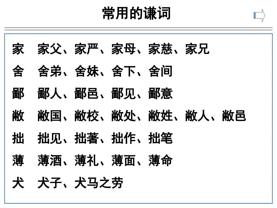 常用的谦词与敬词资料_第3页