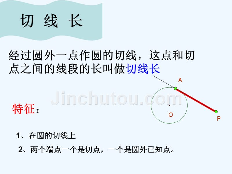 数学人教版九年级上册切线长定理.2.2.3切线长定理课件_第2页