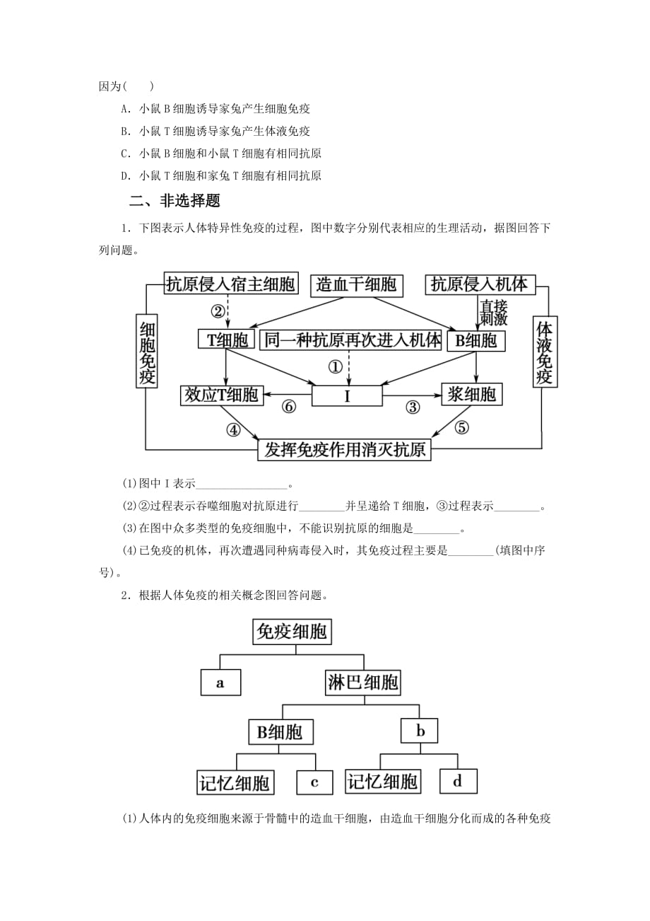 《免疫调节》习题_第3页