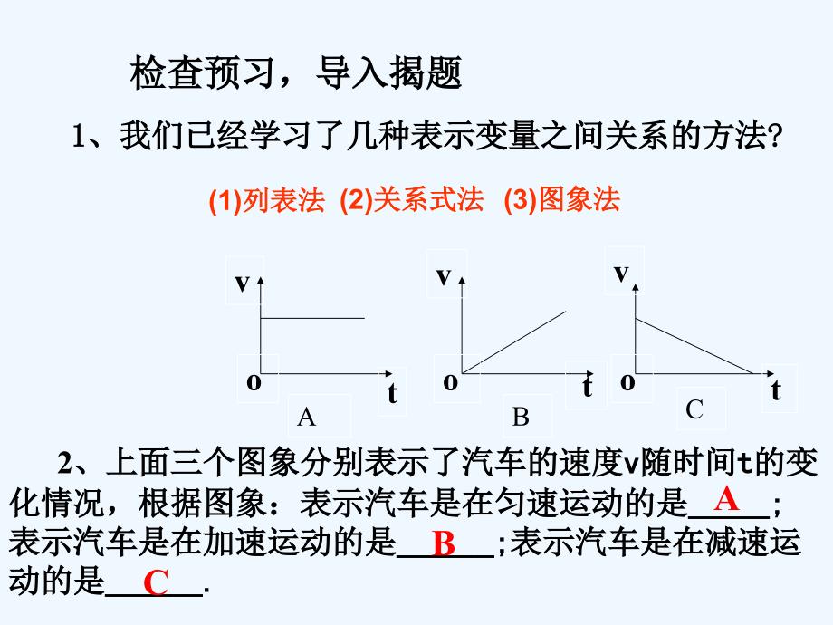 数学北师大版七年级下册3.3用图象表示的变量间关系 (第2课时)_第2页