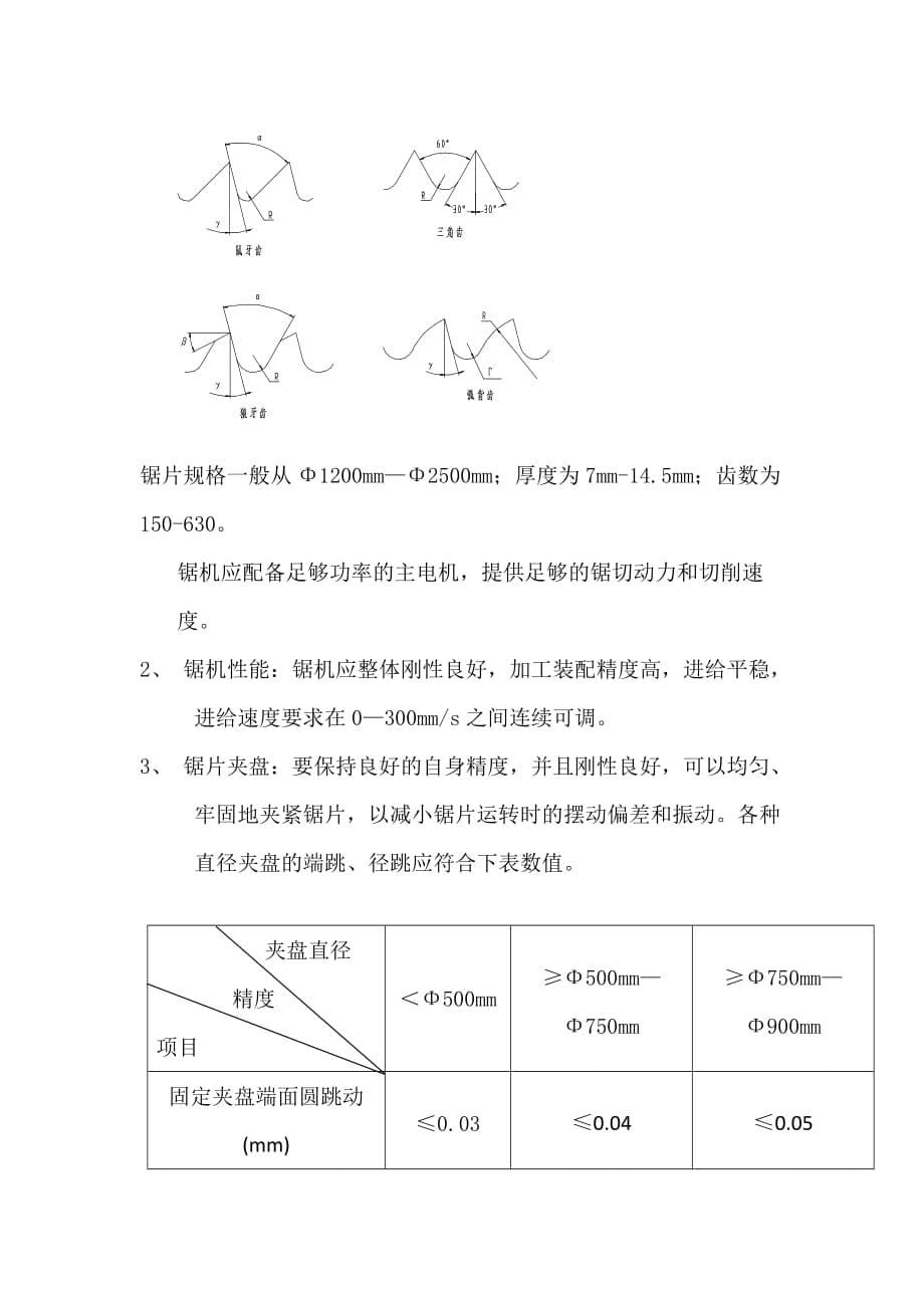 金属切割用圆锯片说明_第5页