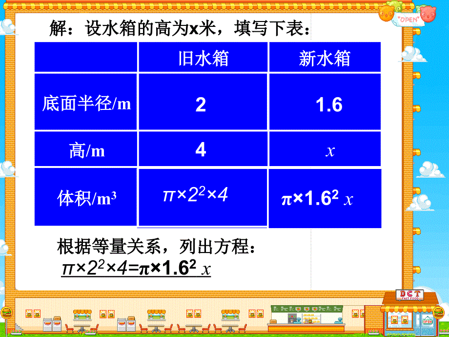 数学北师大版七年级上册水箱变高了课件_第4页