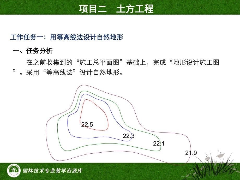 《园林工程》课件-项目2子项目1竖向设计._第5页