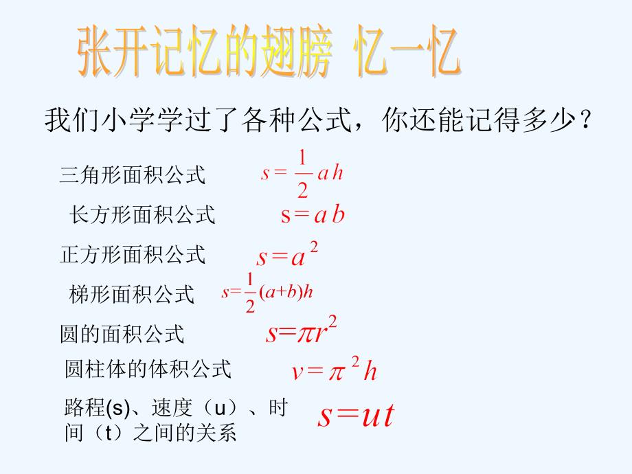 数学人教版七年级上册整式--用字母表示数_第2页