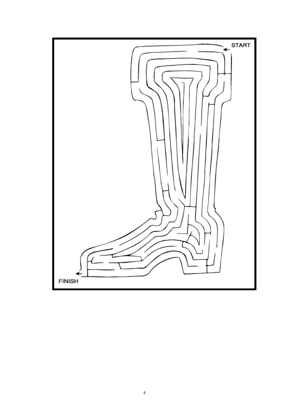 趣味迷宫-儿童-3-7岁(a4完美打印126页)_第4页