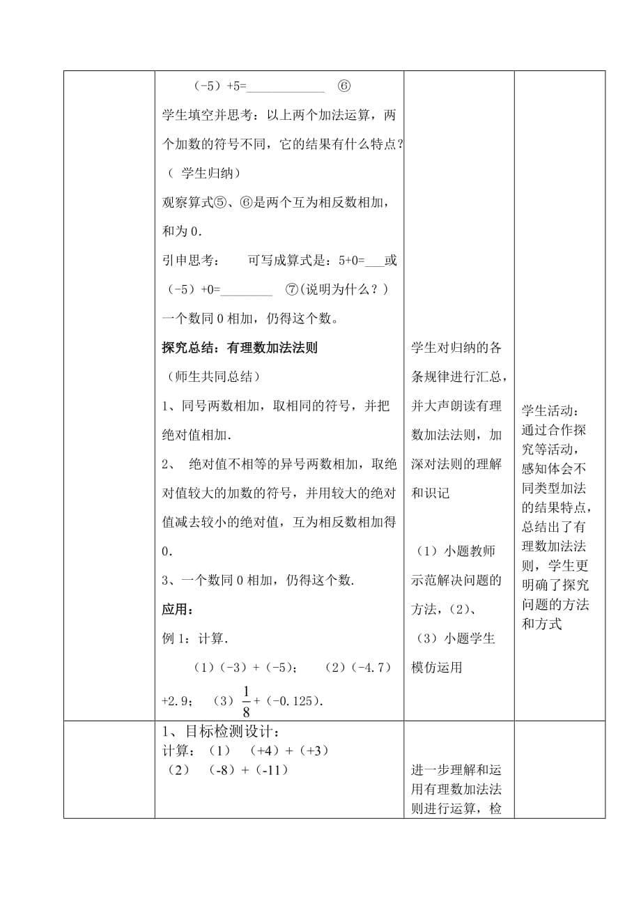 数学人教版七年级上册1.3.1有理数的加法大安市四棵树二中 刘胜军_第5页