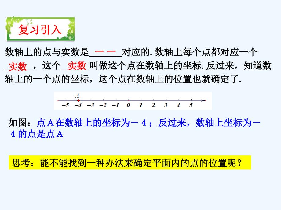 数学人教版七年级下册平面直角坐标系相关概念_第2页