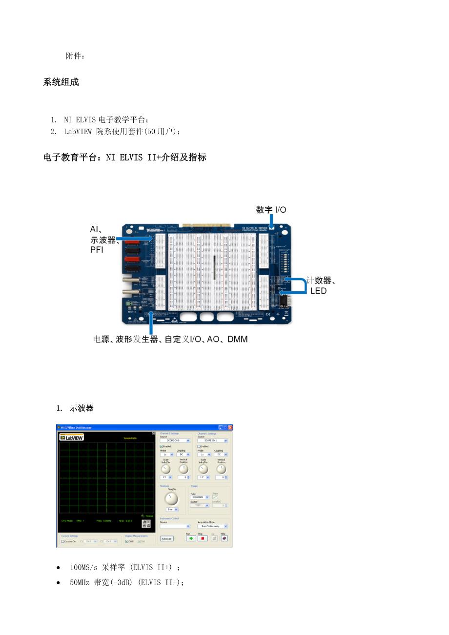 系统组成nielvis电子教学平台labview院系使用套件50_第1页