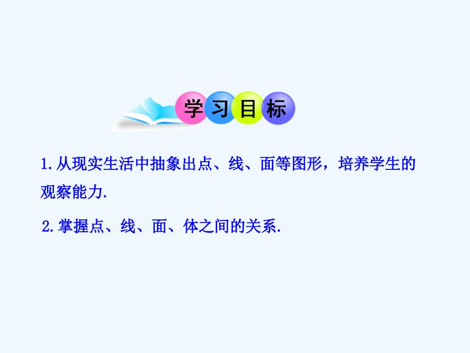 数学人教版七年级上册4.1.2　点线面体_第2页