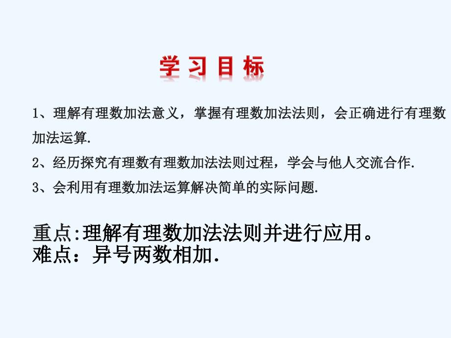 数学人教版七年级上册加法.3.1 有理数的加法(1)_第2页