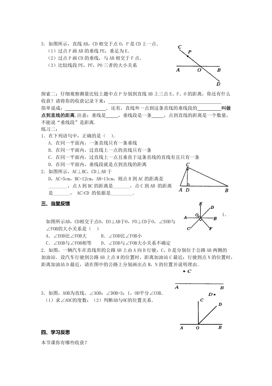 数学人教版七年级下册第二课时：5.1.2 垂线_第2页