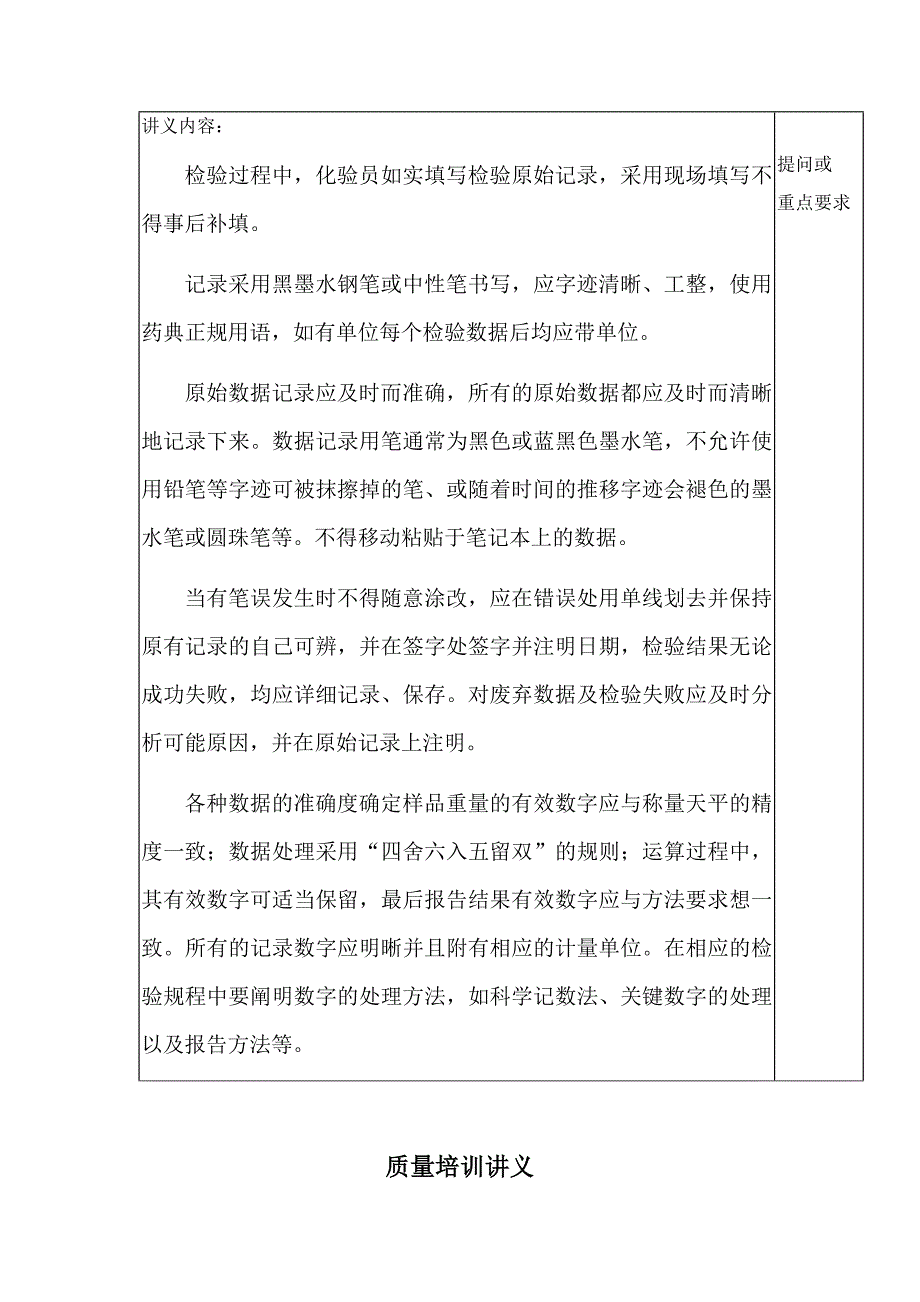 检验记录报告书写培训_第2页