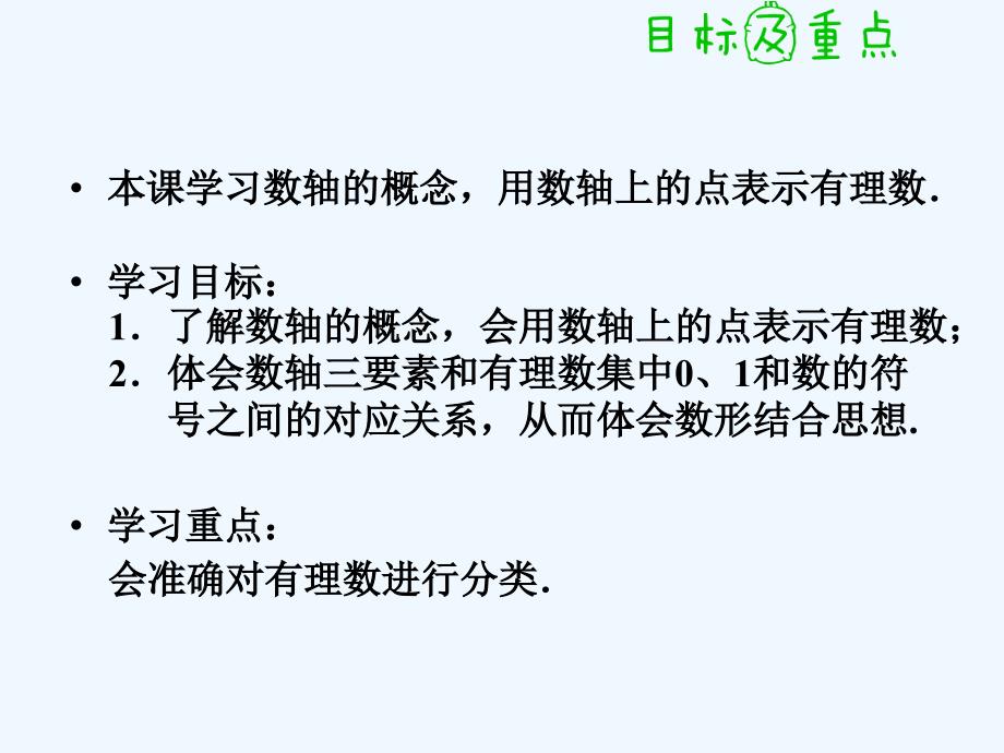 数学人教版七年级上册1.2 有理数 1.2.2 数轴.2.2《数轴》教学课件 （共13张ppt）_第2页