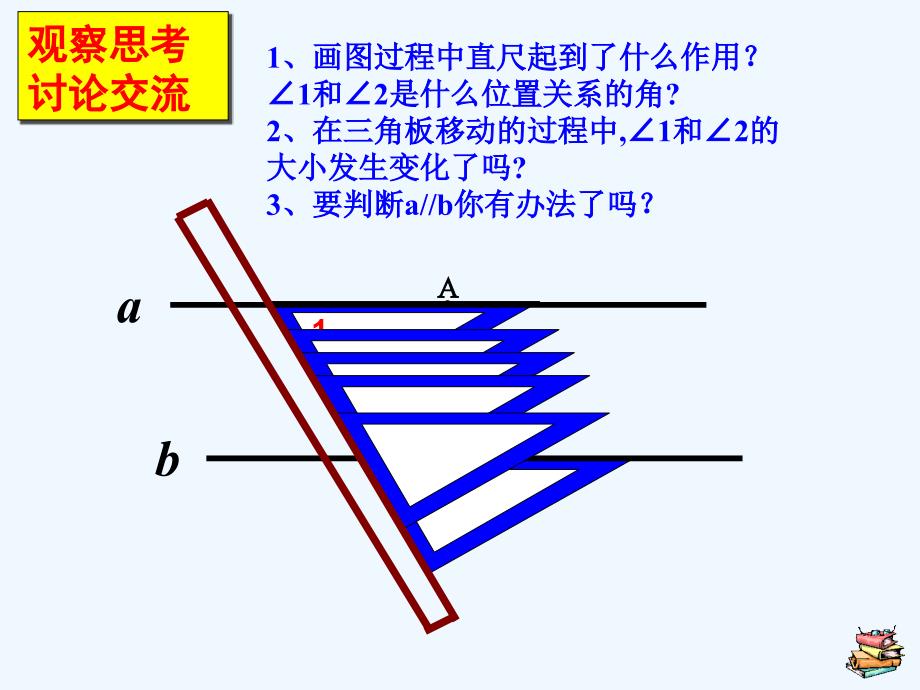 数学人教版七年级下册第六课时：5.2.2 平行线的判定_第3页