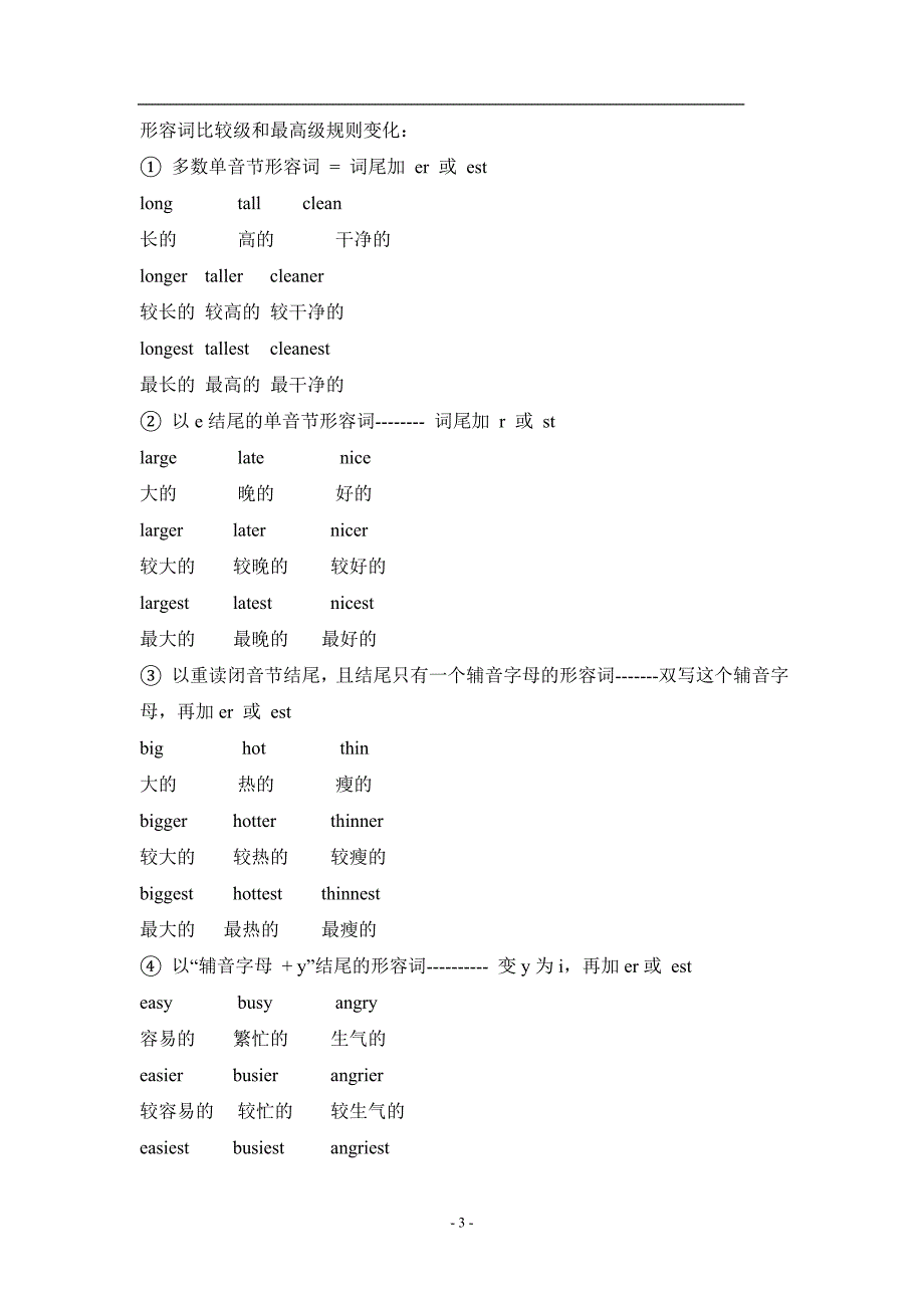 译林牛津英语8上英语知识点新)资料_第3页