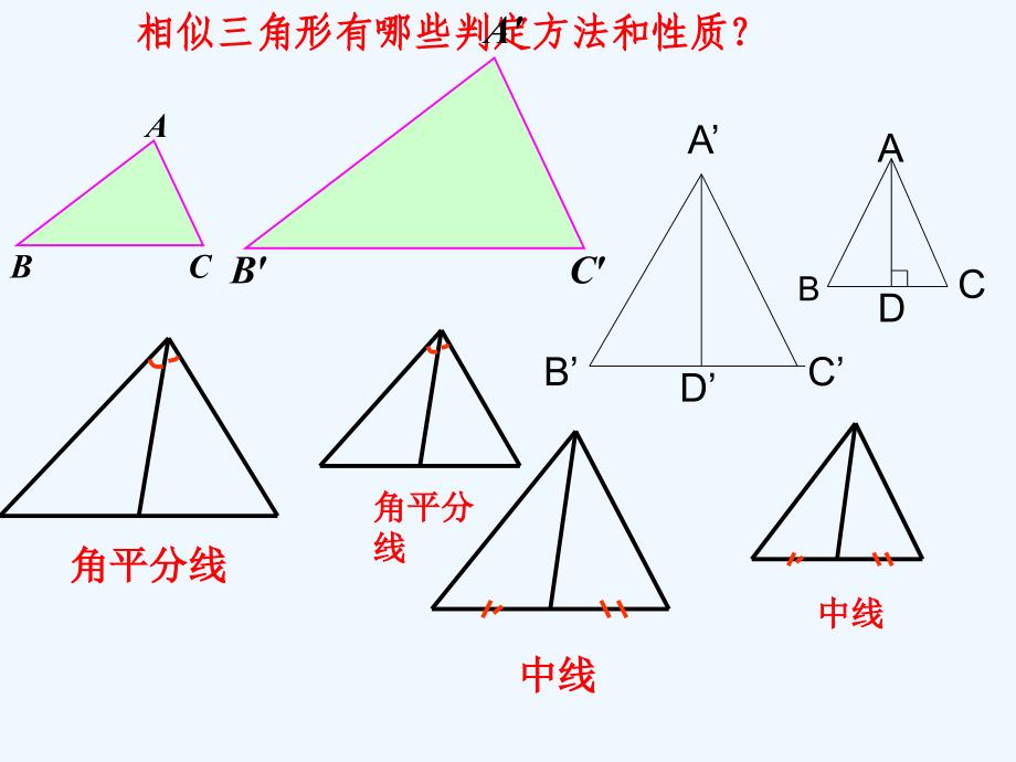 数学人教版九年级下册相似三角形的性质.2.3相似三角形的周长与面积课件正式_第2页