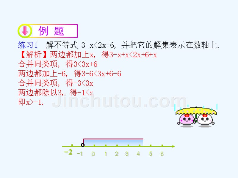 数学人教版七年级下册9.2.2一元一次不等式与实际问题（2）_第3页