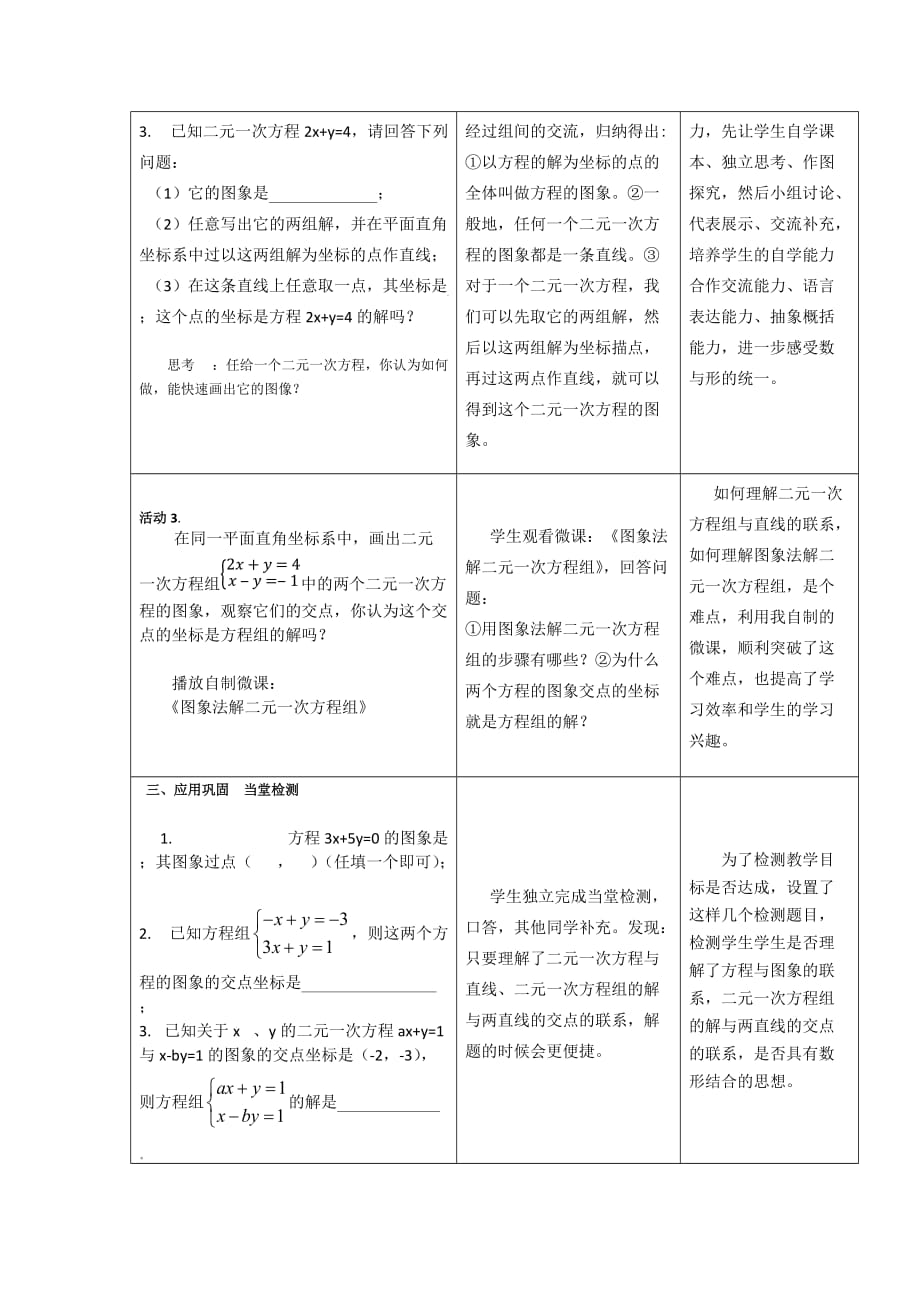 数学人教版七年级下册第八章 《二元一次方程组》数学活动（1）_第3页