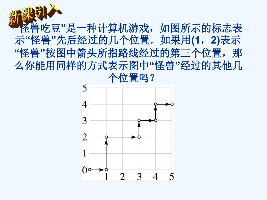 人教版数学七年级下册有序数对ppt_第2页