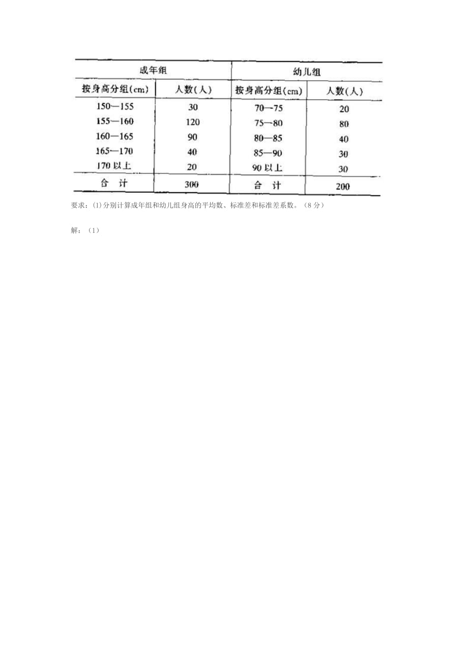 统计学模拟题(同名9918)_第3页