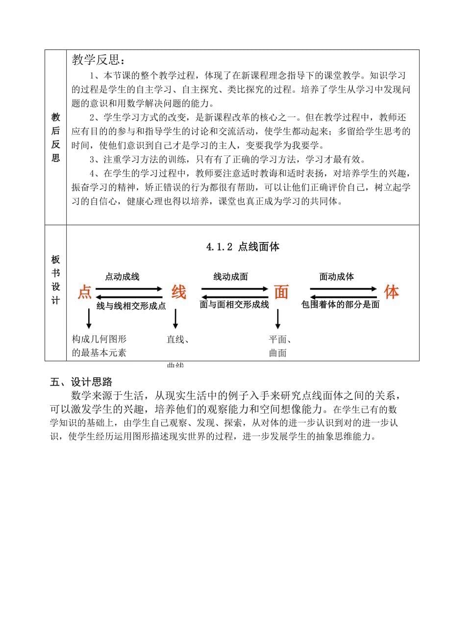 数学人教版七年级上册4.1.2点、线、面、体’_第5页