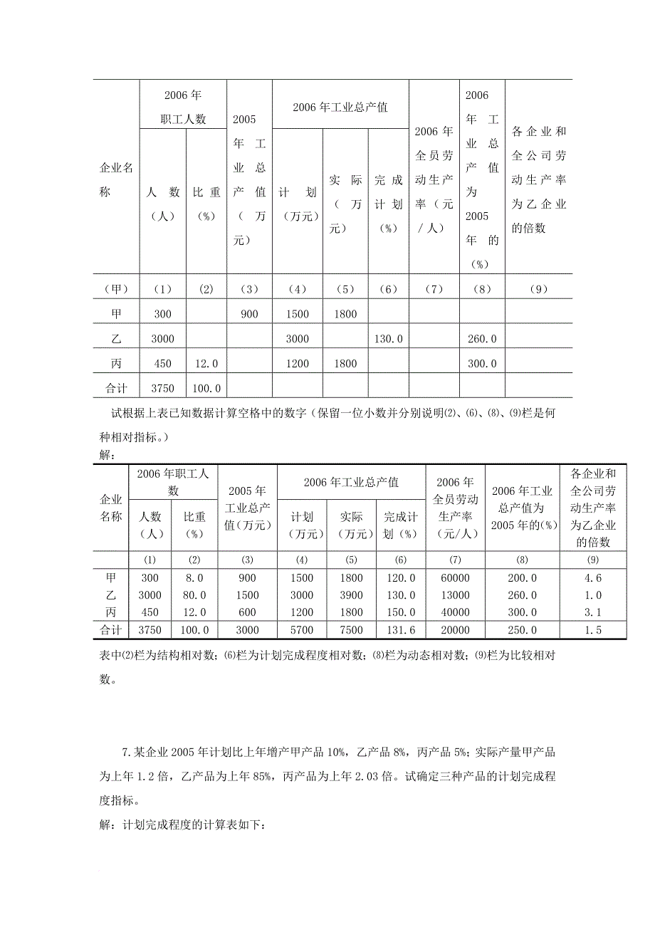 统计学计算题(同名9921)_第4页