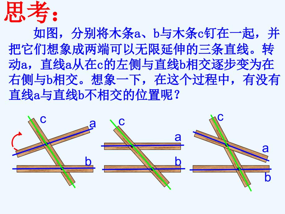 数学人教版七年级下册平行线的定义_第2页