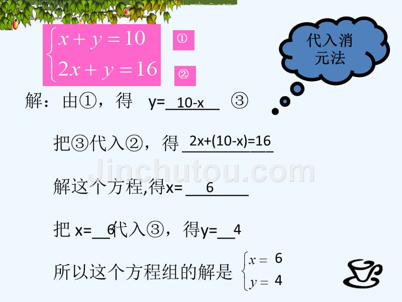 人教版数学七年级下册用加减法解二元一次方程组_第3页