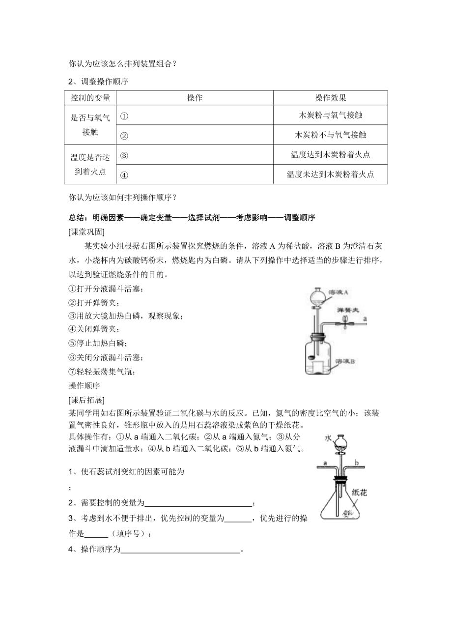 化学人教版九年级上册从燃烧看实验探究——控制变量法_第2页